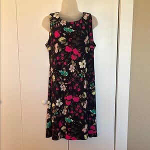 Tommy Hilfiger Navy and Pink Sleeveless Sundress